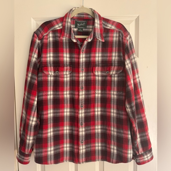 Woolrich Other - Woolrich plaid 100% cotton long sleeve button up shirt men’s L